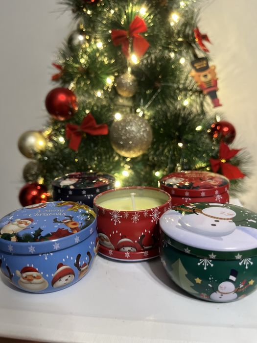 Коледни свещи