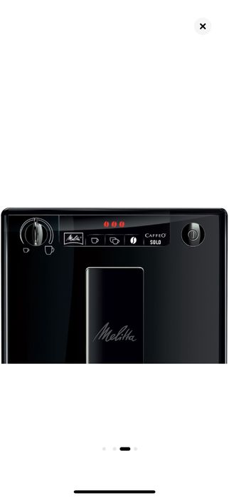 Vand Espressor automat Melitta® Solo Pure Black E950-222, 1400W