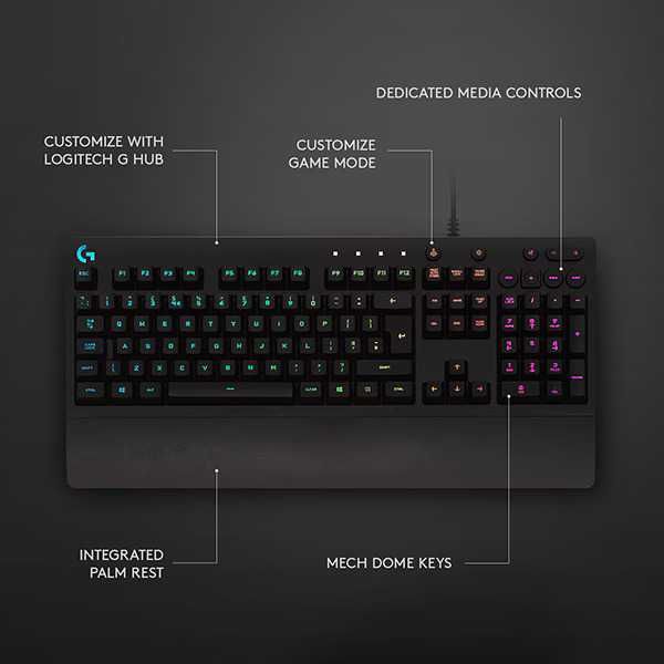 Tastatura Gaming LOGITECH Prodigy G213 RGB Usb Garantie Noua Sigilata