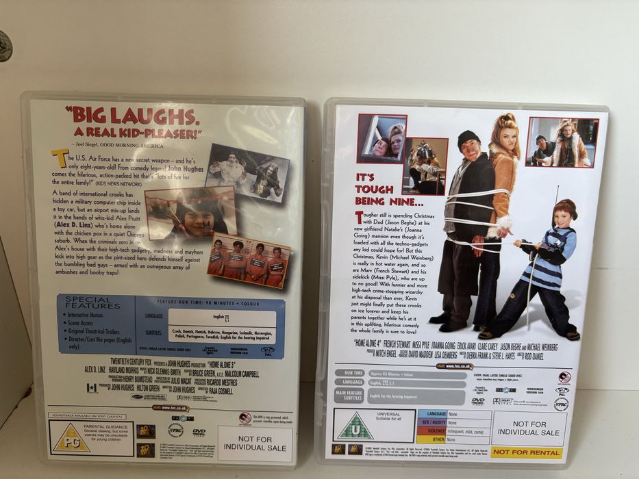 Dvd Home Alone 3 si 4