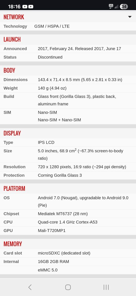 Samsung A3 (2017)