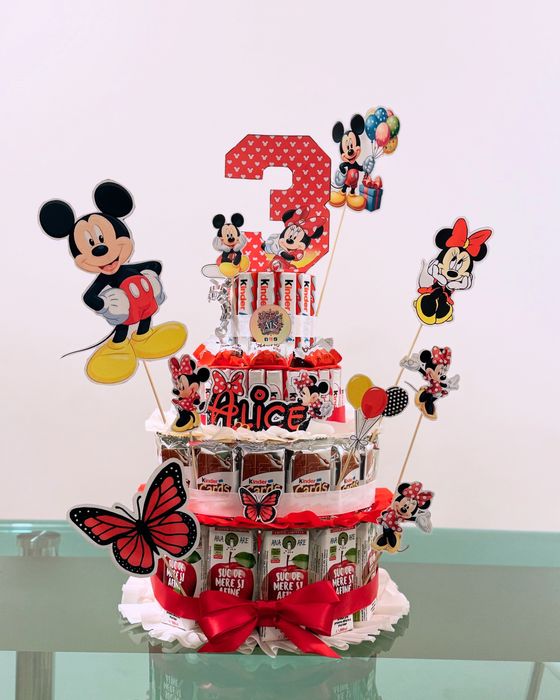 Torturi din dulciuri ambalate pentru Gradinite si Scoli