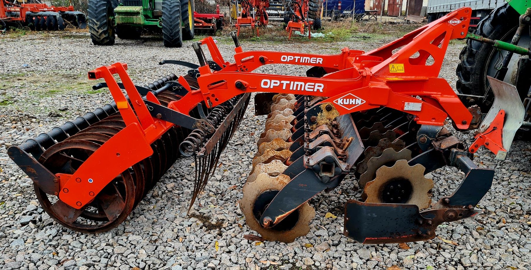 Kuhn Optimer 303 3 metri grapa cu discuri independente teradisc disc