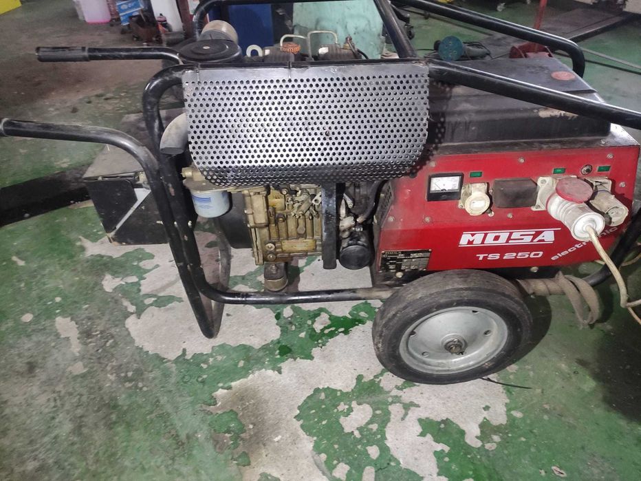 Generator sudura MOSA TS 250 D/EL, diesel, 250A 6.5 kVA Ruggerini