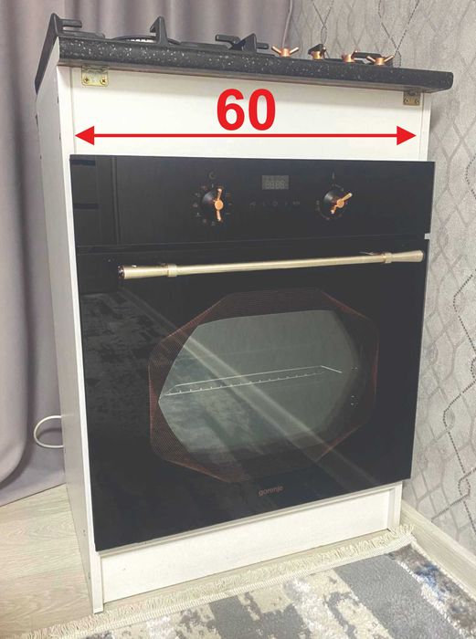 Продам духовку и плиту фирмы Gorenje вместе с кухоным корпусом