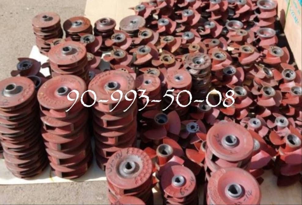 Запчасть для погружной насосы крыльчатка корпус сальник гильза паррак