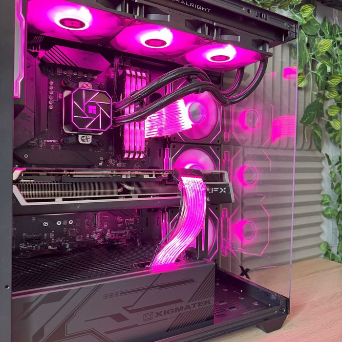 ЛИЗИНГ! Геймърски Компютър/ Ryzen 7 5700X3D/ RX 6800 XT/ 32GB/ 1TB SSD