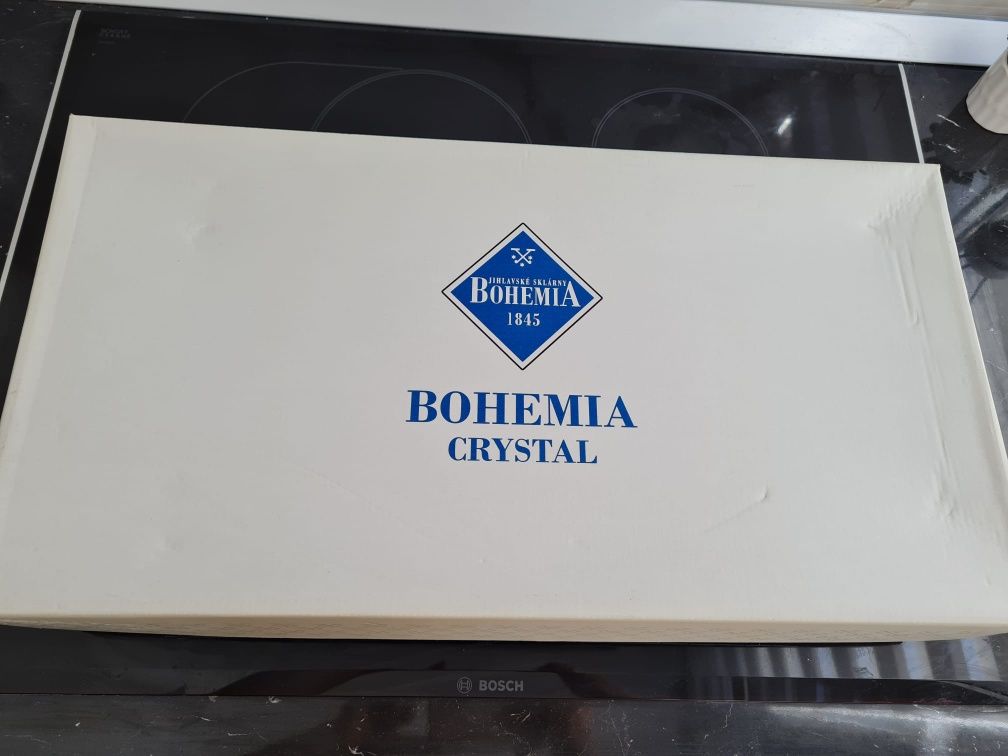Pahare sampanie cristal Bohemia nefolosite