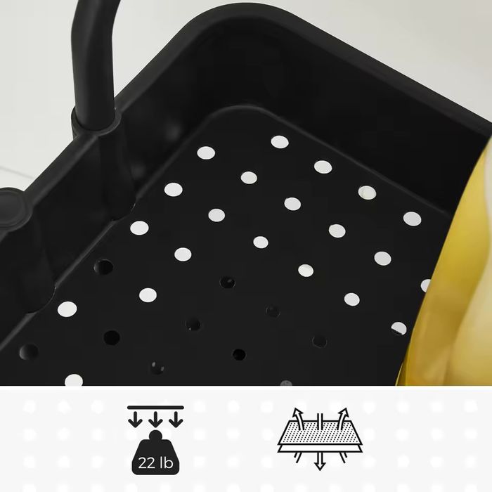 Количка за съхранени на 3 нива с колелца SONGMICS