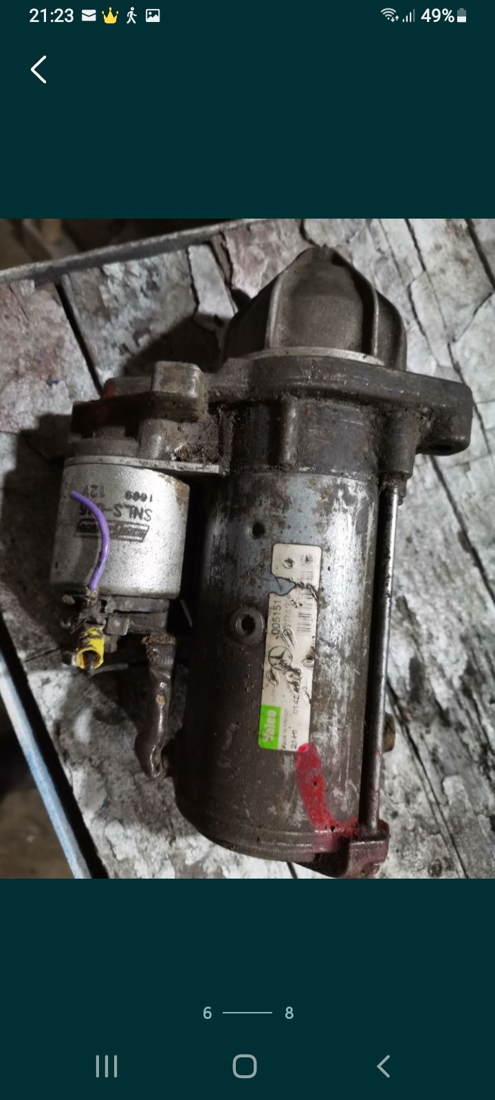 Grup spate arcuri sp.planetare calculator motor chit pornire VITO 2.2