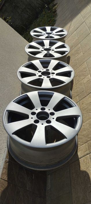 Оригинални джанти с нова боя 16 5х112 Мерцедес + зимни гуми