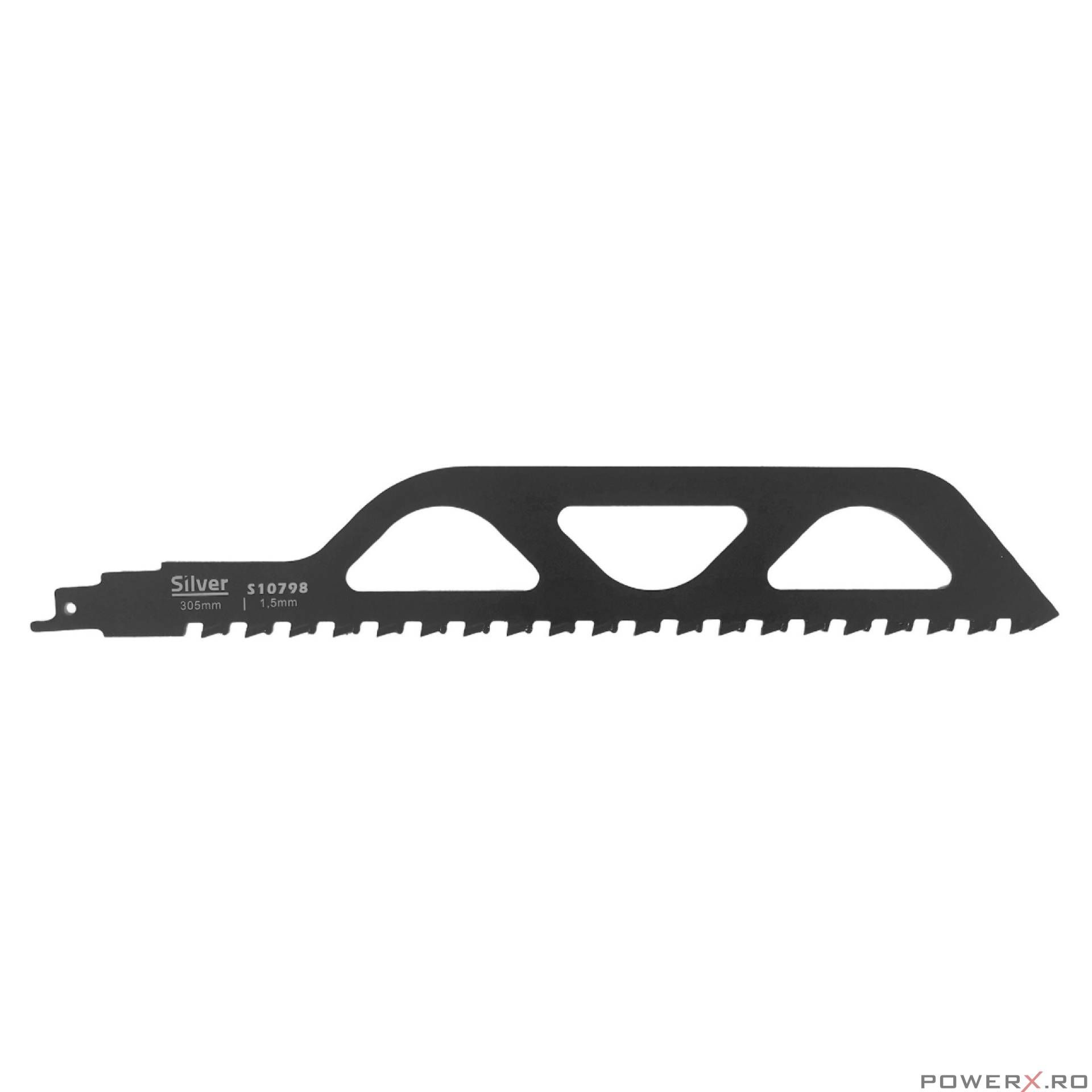 Panza fierastrau sabie pentru taiat BCA si caramida 305mm Silver
