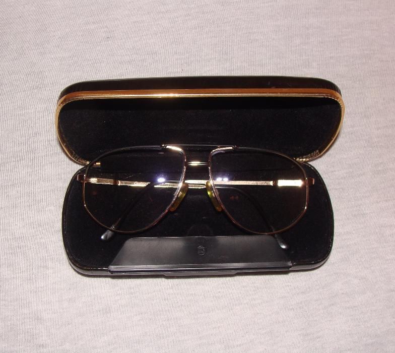 Vand ochelari de vedere titan+aur, lentile Carl Zeiss NOI