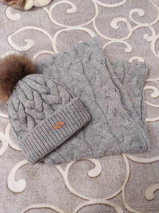 Зимняя шапка и снуд