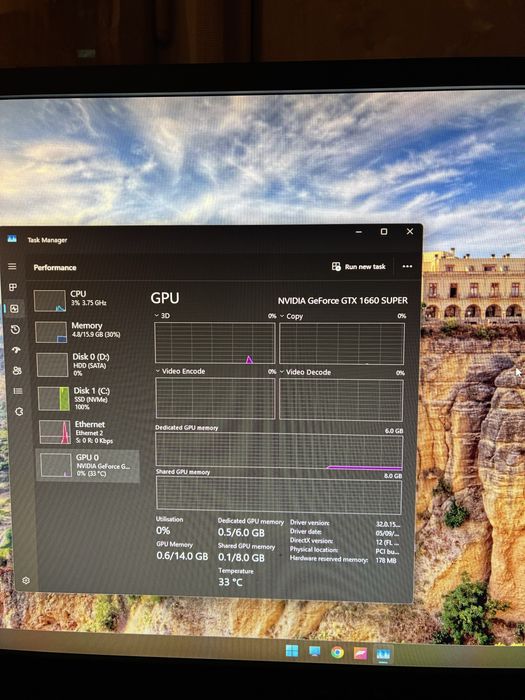 PC/Calculator gaming Ryzen GTX 1660 Super