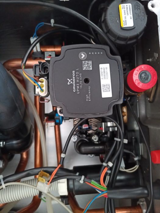 Immergas Victrix Exa Vana gaz Hidrobloc Pompa recirculare Ventilator