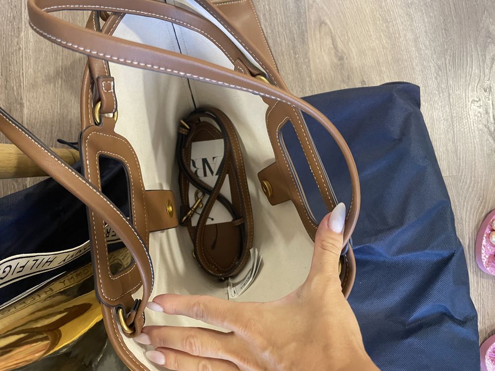 Patrizia Pepe Tommy Hilfiger Zara чанта