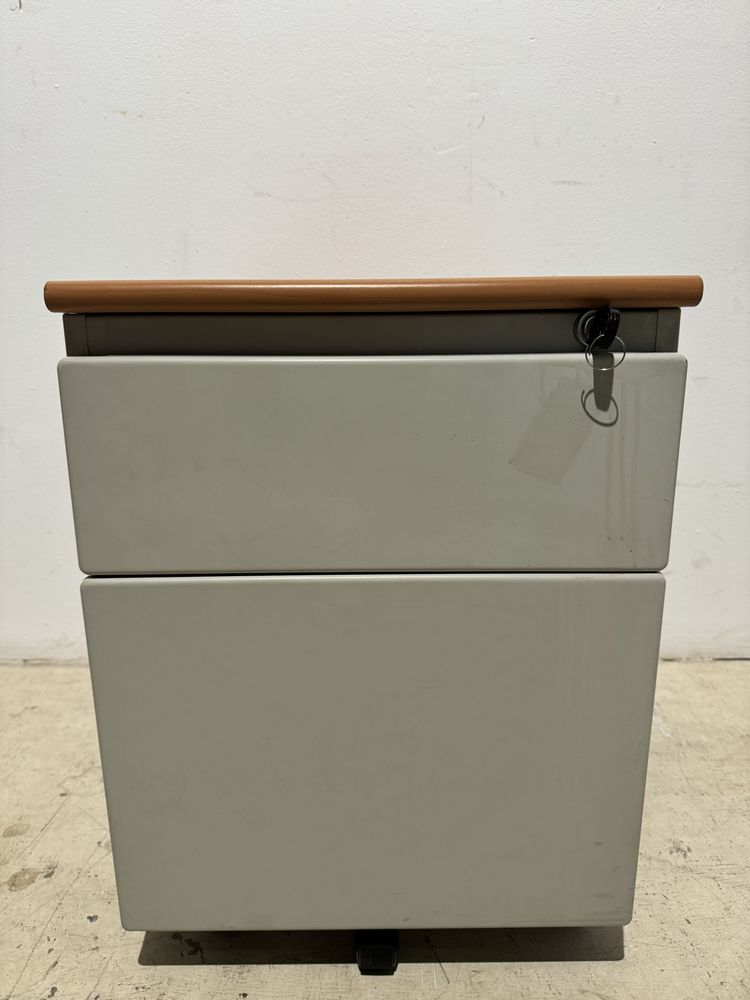18 Buc. Rollbox Metalic Steelcase; Casetieră; Mic Dulap Birou tip Cub