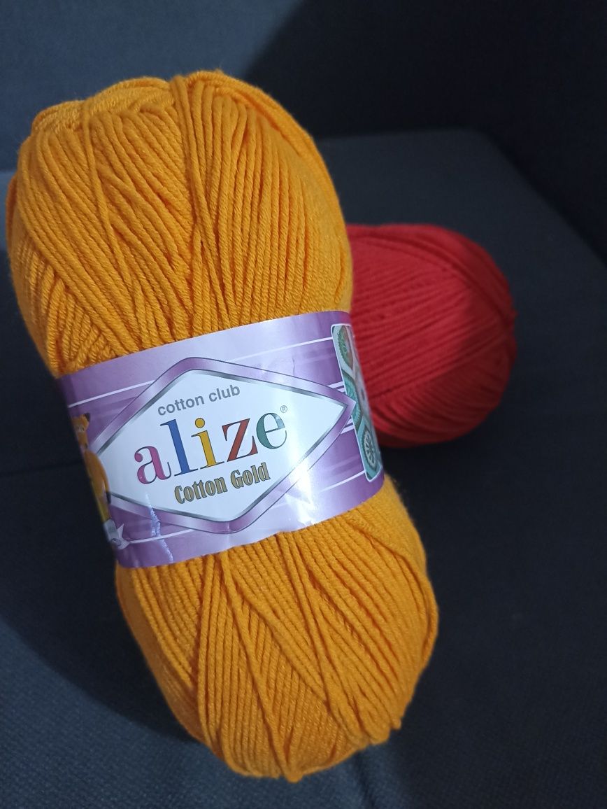 Продаётся пряжа Alize Cotton Gold