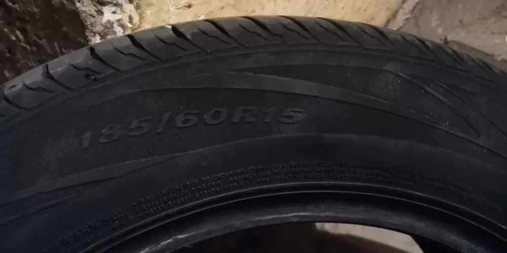 Продавам 4 броя Летни Гуми 185.60.15 на 1 сезон дот 2020 Nexen