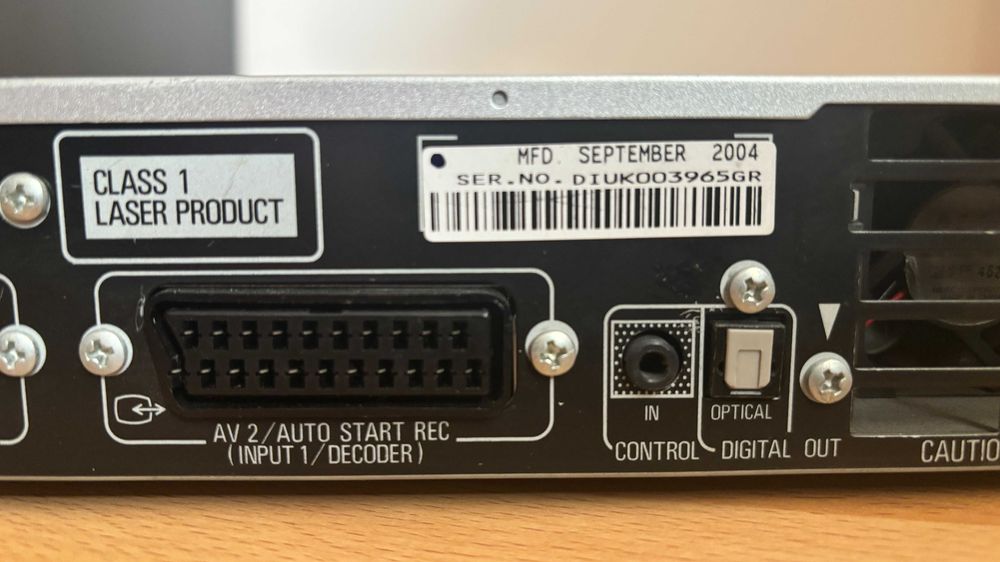 Pioneer DVR-420H-S DVD Recorder 80GB Hard Drive