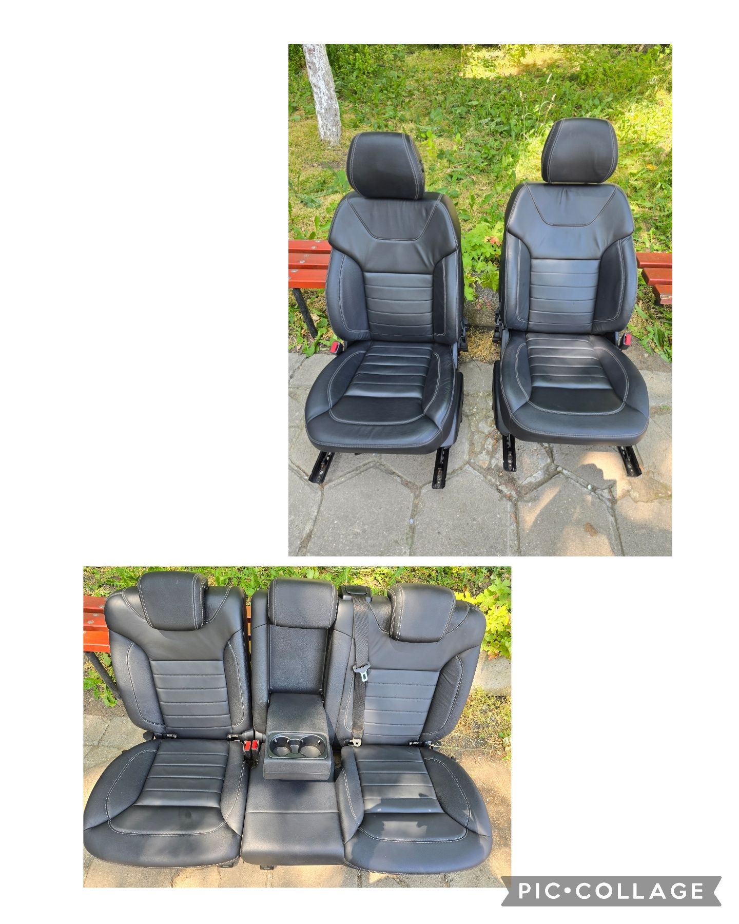 Ел. кожен спортен RECARO салон за W 166 Mercedes GLE/ML