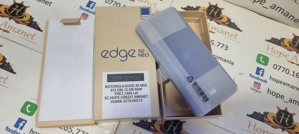 Hope Amanet P6 Motorola Edge 50 neo