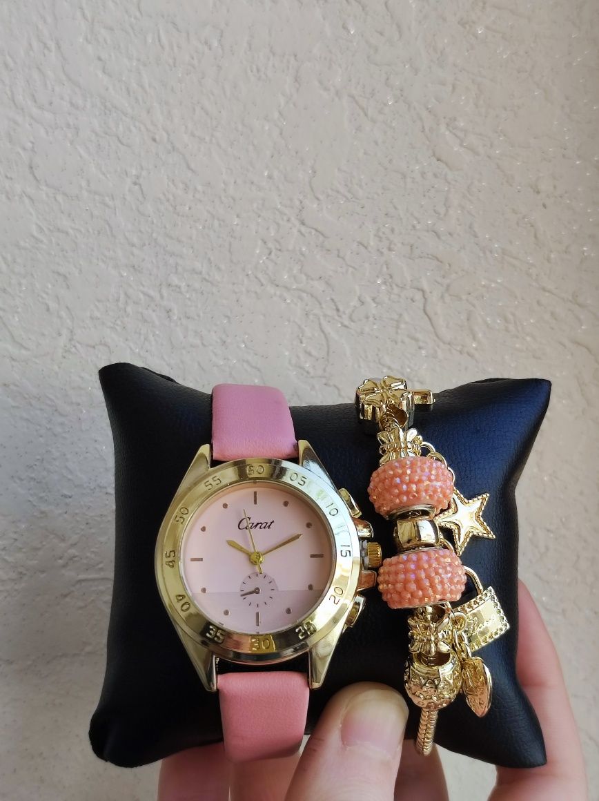 Часы+браслет в подарочной коробке