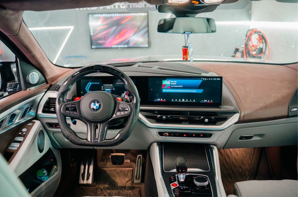 Volan BMW Carbon - Seria G - Race Display - Incalzire - Vibratii - TJA