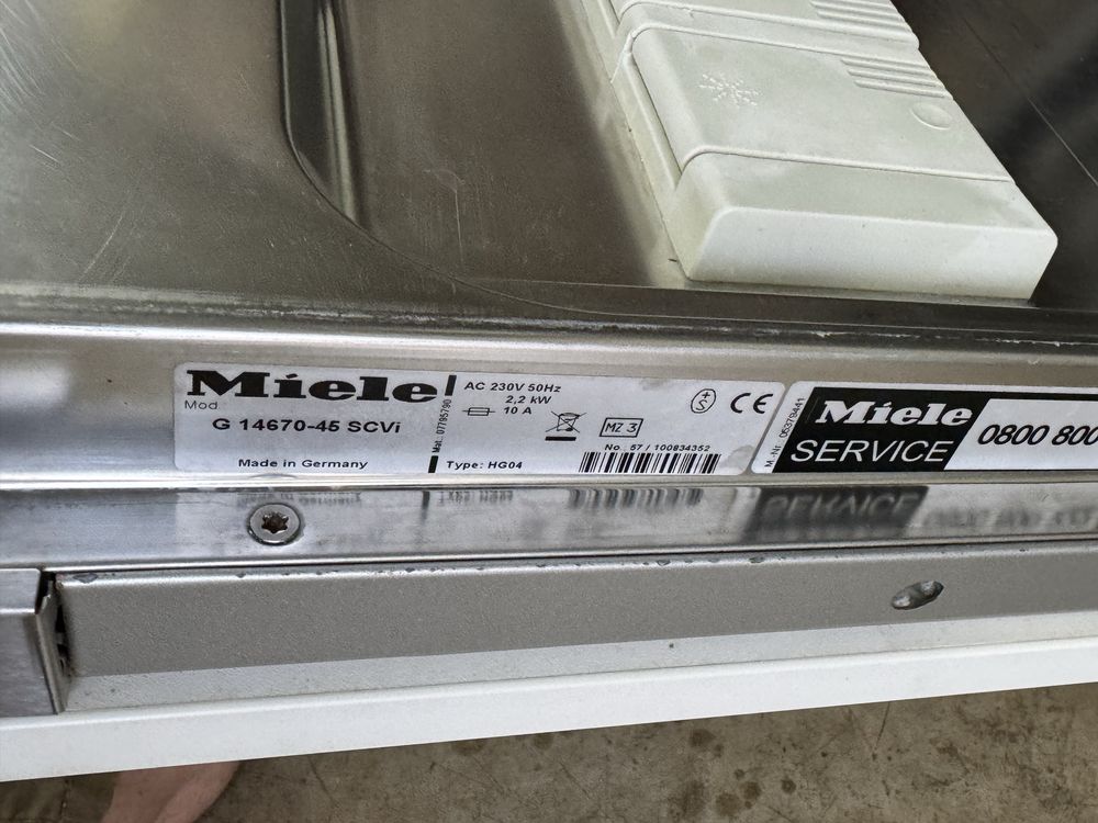 Miele съдомиялна 45см А+++ пълновграждане Germany ГАРАНЦИЯ