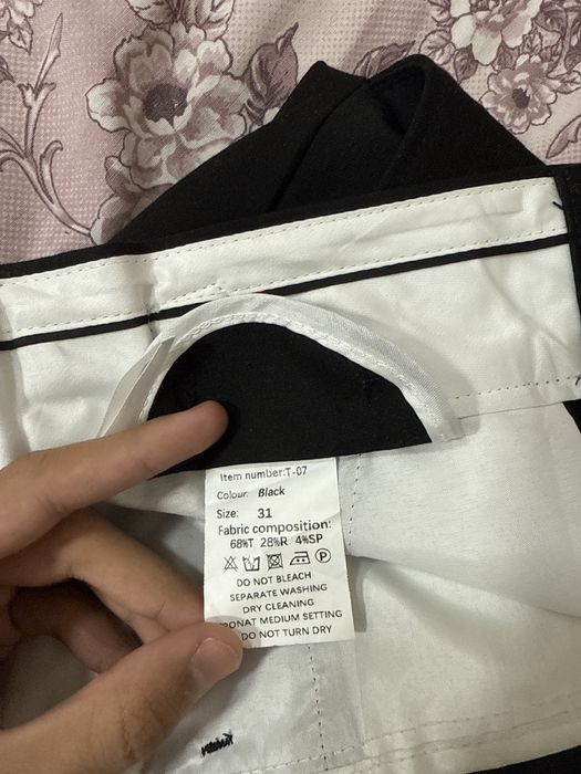 Слаксы черные б/у