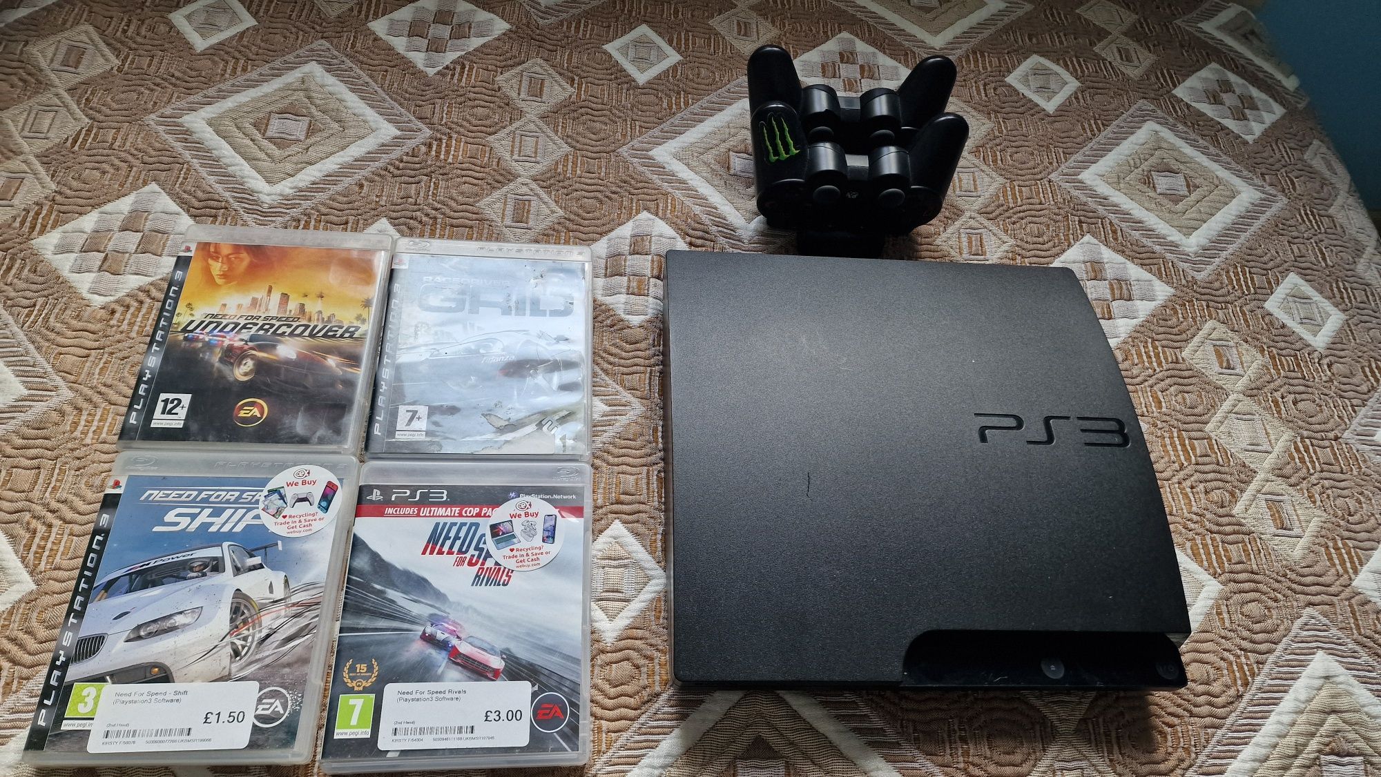 Playstation 3 slim 320GB   PS3 + игри