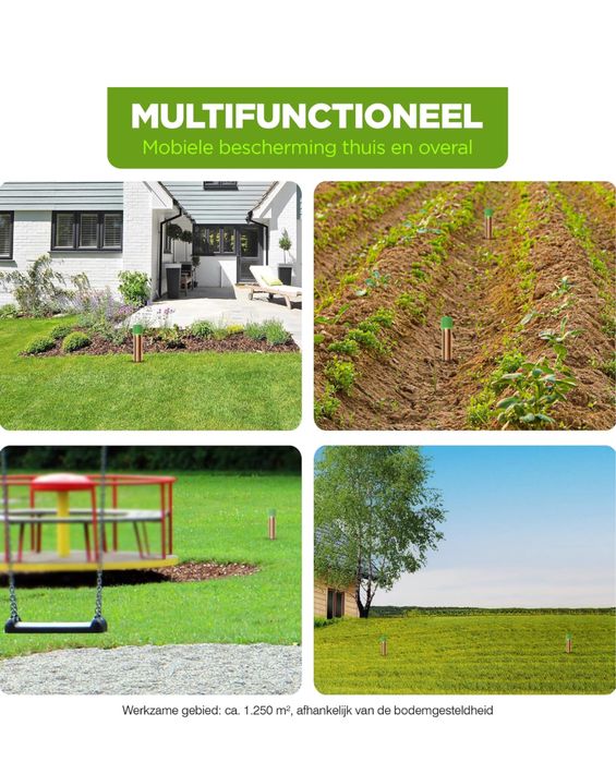 Ултразвуков уред срещу къртици, сляпо куче, мишки и змии