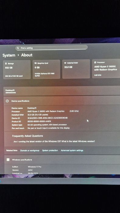 Pc gaming ryzen 5 5600g