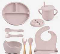 Set hranire copii/ bebelusi/ toddler silicon