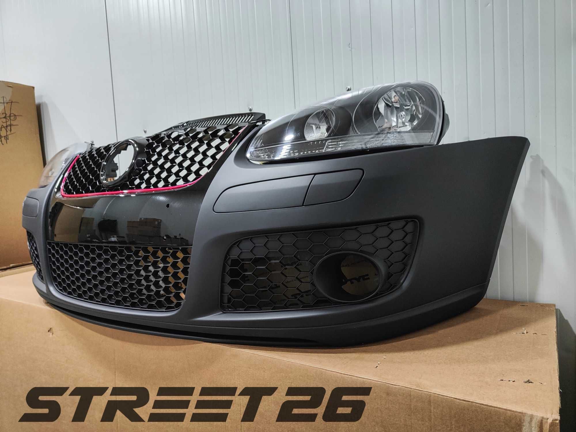 Kit Pachet GTI R32 Golf 5 Bara Fata Spate Faruri Evacuare (2003-2007)