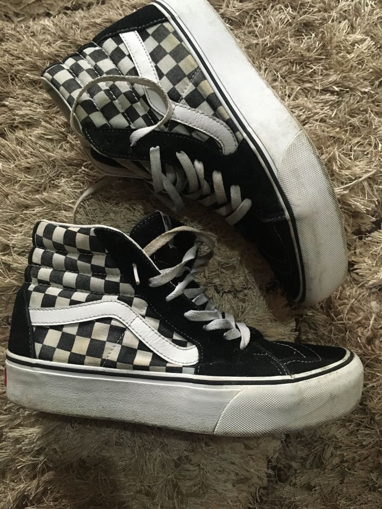 vand vans checkerboard Sk8-Hi