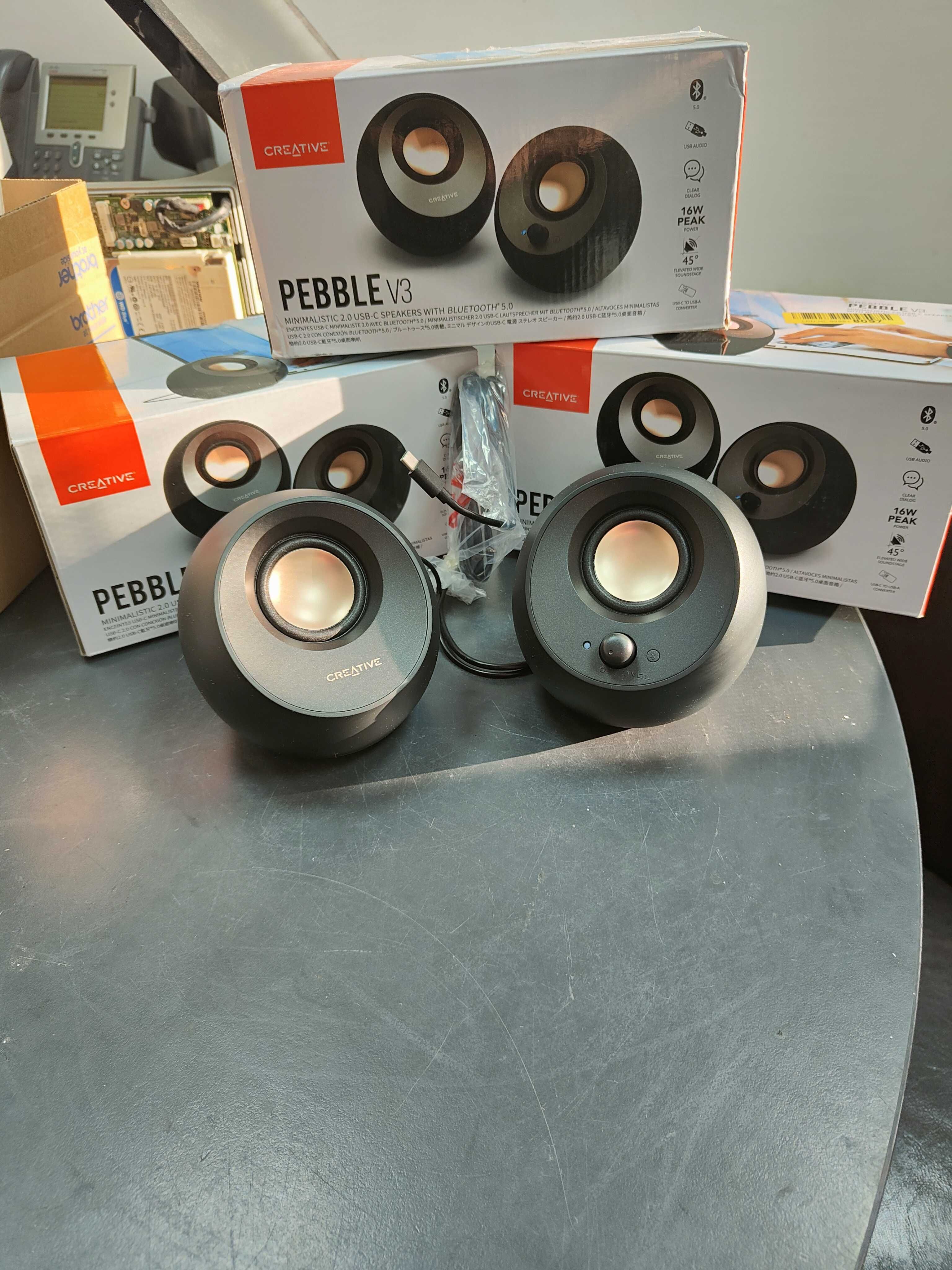 Creative Pebble V3 Bluetooth 5.0, 8W RMS Speakers тонколони