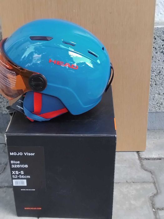 ТОП Цена! Детска каска с визьор Head  Mojo