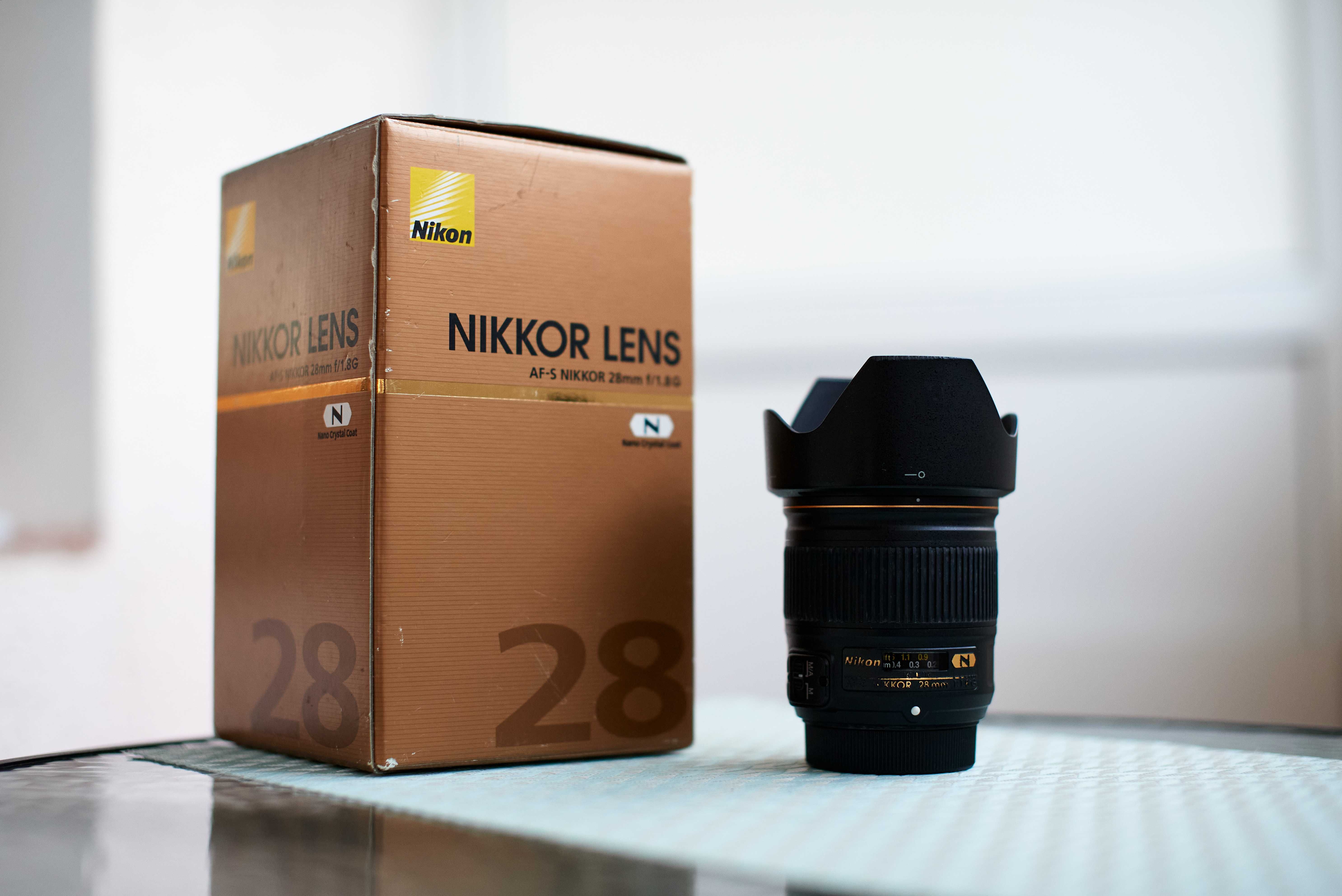 Obiectiv Nikon AF-S 28mm f/1.8G NanoCrystal