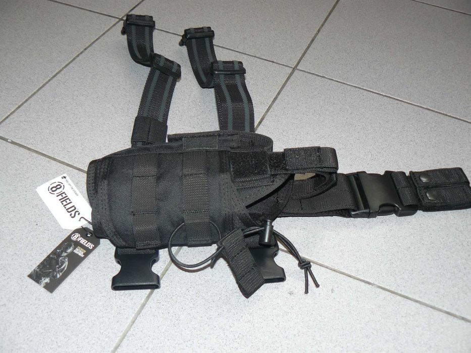 Toc Pistol 2 Ways Mana Stanga Cu Prindere Pe Picior,Nou,Black 8FIELDS