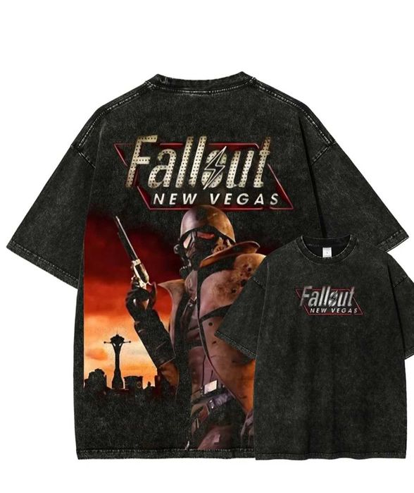 Унисекс тениска с щампа Fallout: New Vegas