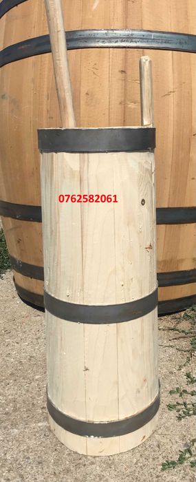 BUTOAIE lemn salcam, stejar, dud /Ciubar, Putinei, Putinica