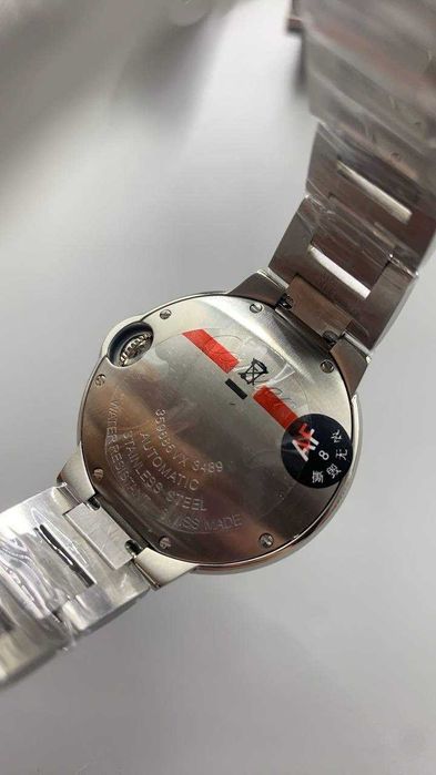 cartier ballo bleu silver 38mm