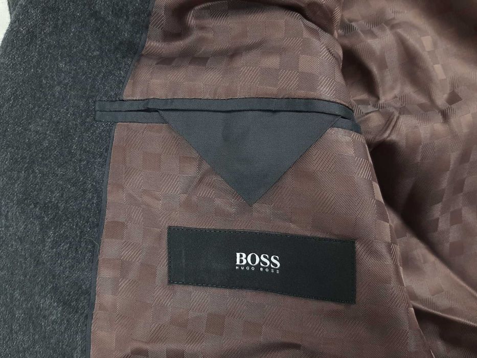 Hugo Boss - Оригинално мъжко сако от кашмир размер 52 / L