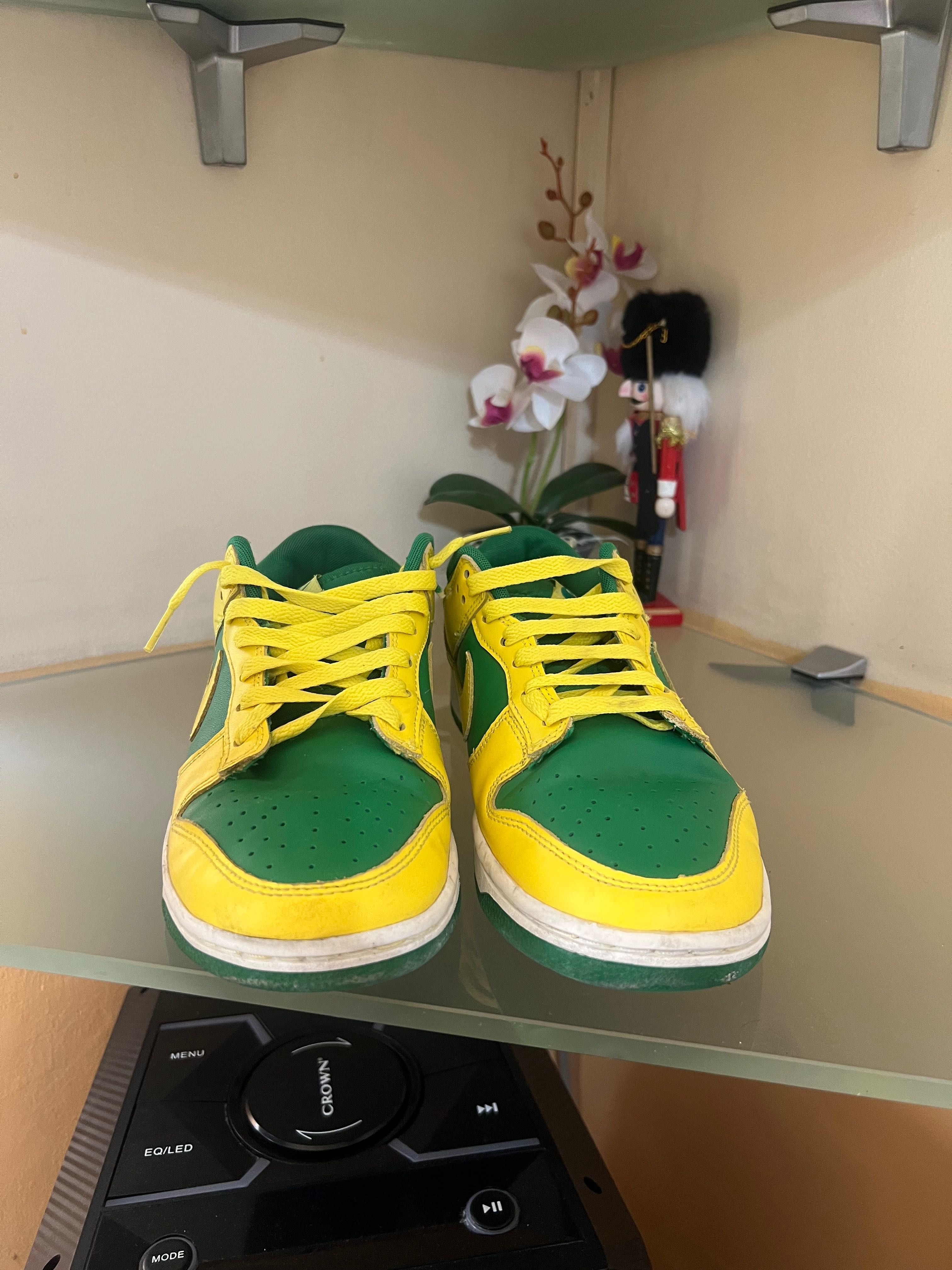 Nike Dunk Low Retro Apple Green Yellow Strike Brazil