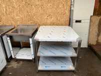 Mobilier de inox / mese de inox / hote de inox