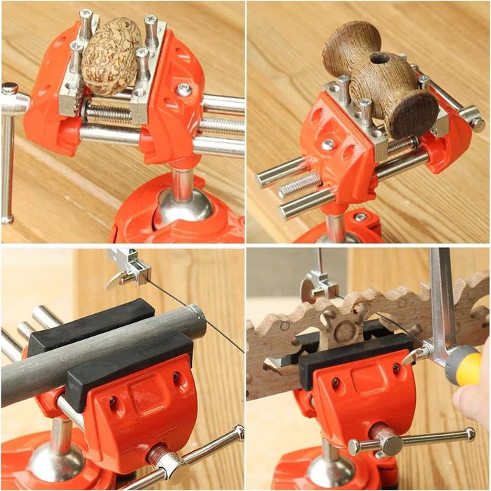 Menghină de banc cu clemă stâlp 360 - MAXMAN TOOLS