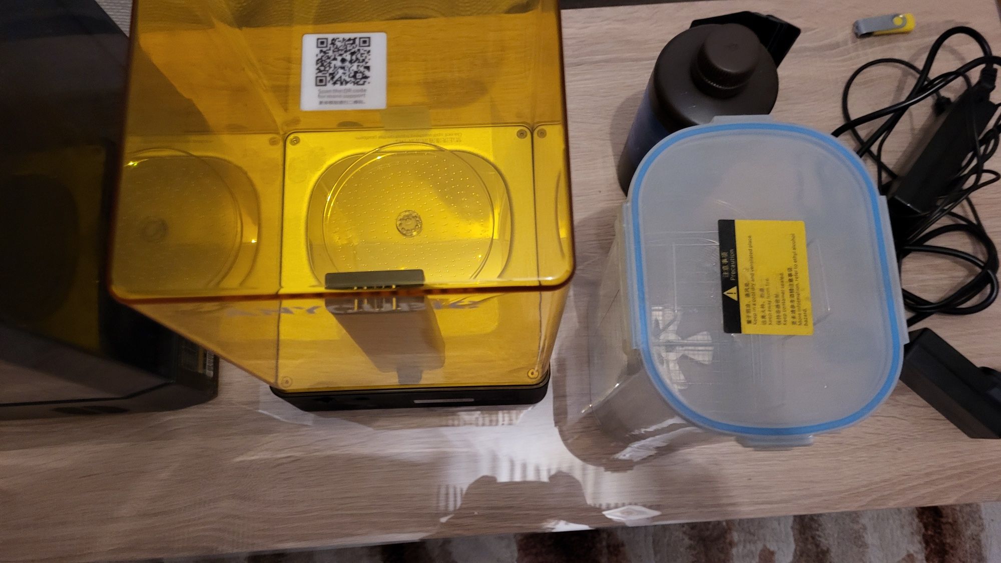 Imprimanta 3D Rășină Anicubic Mono 6ks + Anycubic wash&cure plus 2.0