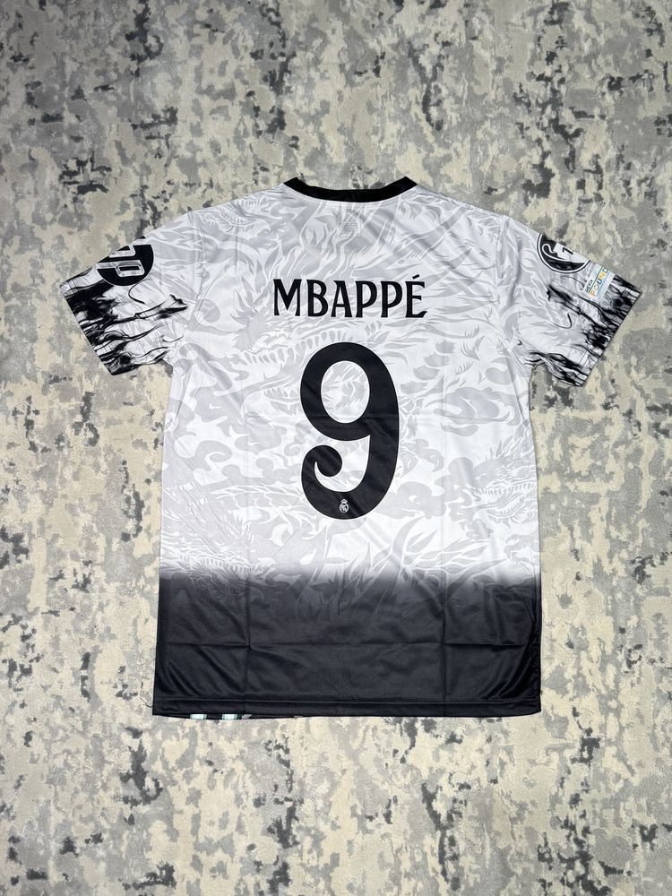Tricou fotbal Real Madrid - Mbappe dragon (special edition)